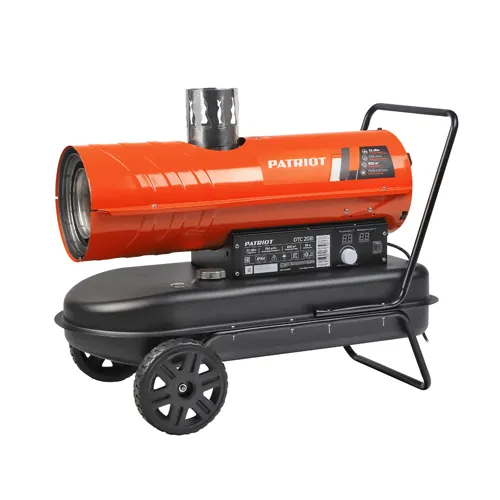 Kalorifer dizelnyj PATRIOT DTC 202i, 20 kVt, 1300 m3/ch, termostat_1