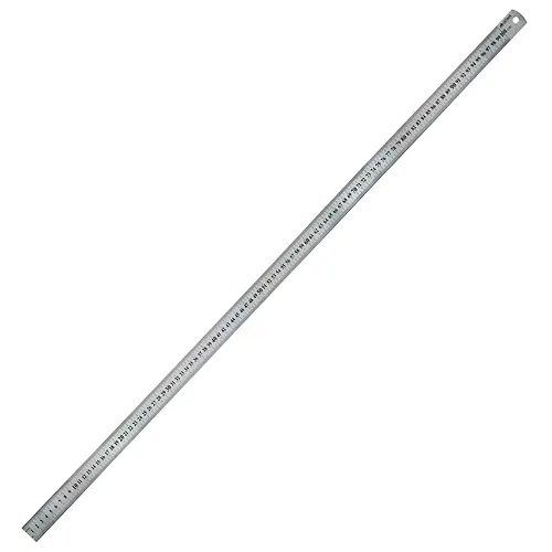 Linejka 1000 mm, nerzhaveyuschaya stal (1 up-12sht, 1 kor-10 up) art.134002_1