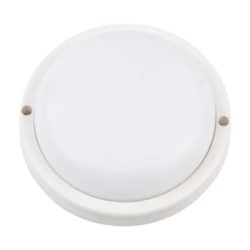 K IP65 WHITE Svetilnik svetodiodnyj vlagozaschischennyj. Krug. Dnevnoj svet (6500K). Diametr 135 mm. Ko_1
