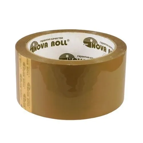 Klejkaya lenta upakovochnaya Novaroll 48 mm h 66 m h 43 mkm temnaya_1