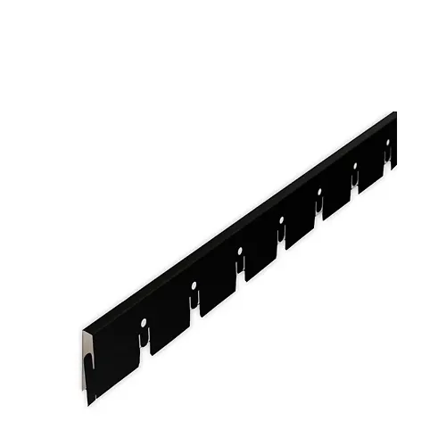 Rejka napravlyayuschaya Grilyato ALBES 50h50h40 2400 mm b-10 chernyj matovyj Rus otsinkovka_1