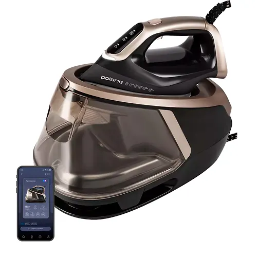 Parogenerator Polaris PSS 8010K X-Steam PRO WIFI IQ Home CHernyj/zolotoj_1