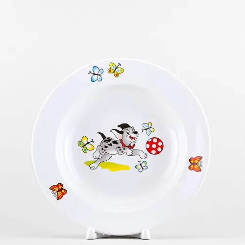 Tarelka glubokaya diametr 200 mm Gladkij kraj 