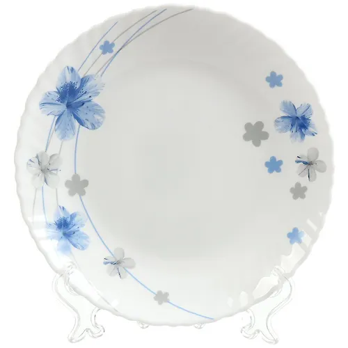 Tarelka desertnaya, steklokeramika, 19 sm, kruglaya, Vual, LHP75 (484525)_1