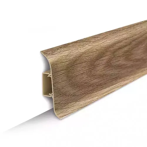 Plintus napolnyj Ideal Klassik s tsentralnoj plankoj 55 mm 2,2m 321 Paduk_1