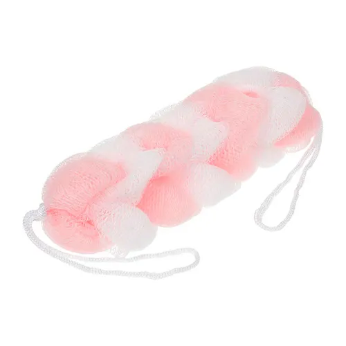 Mochalka-kosichka, 50 g, 5h5h22 sm, myagkaya (soft), belo-rozovaya, 