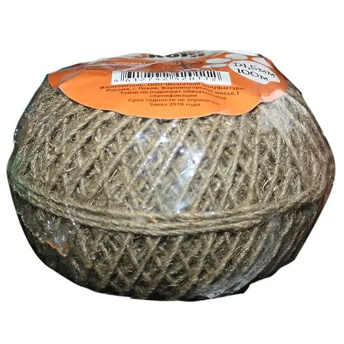 SHpagat upakovochnyj lnyanoj D1,5 mm,  100m (klubok) (082274)_1