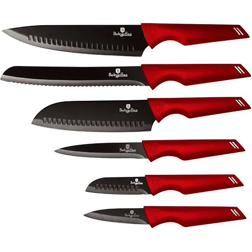 Burgundy Edition Nabor nozhej 6pr. art.2589-BH_1