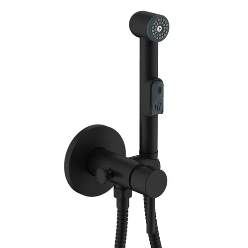 Smesitel vstraivaemyj s gigienicheskim dushem BALEAR black, art. 13141BLB (1 upak. - 10 sht.)_1