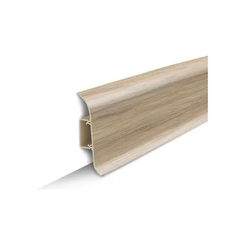 Plintus napolnyj Ideal Klassik s tsentralnoj plankoj 55 mm 2,2m 263 klen severnyj_1