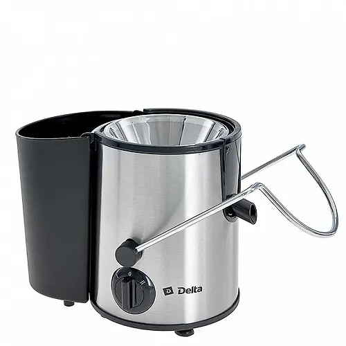 Sokovyzhimalka DELTA DL-0232 chernyj/nerzh., 600Vt., emkost dlya soka 500ml_3
