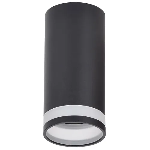 LIGHTING Svetilnik 4005 nakladnoj potolochnyj pod lampu GU10 chernyj IEK_1