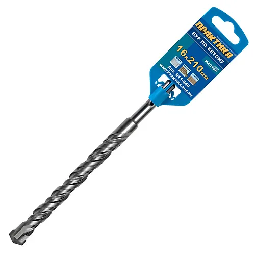Bur SDS-plus PRAKTIKA   16 h 150/210 mm seriya 