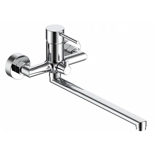 Smesitel dlya vanny i umyvalnika JAVA d-35, kerambuksa, L-obr. 325 mm, (35-L35/K JAVA) 