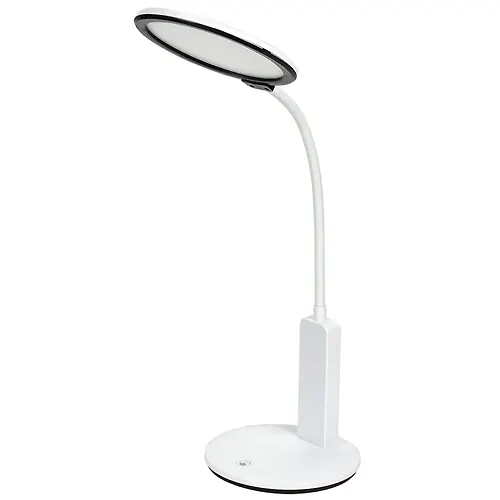 LIGHTING Svetilnik svetodiodnyj nastolnyj 2005 16Vt na podstavke dimmer belyj IEK_1