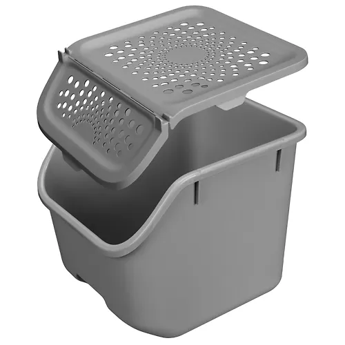Kontejner dlya ovoschej 11,3 l, 275x240x240 mm, seryj, Phibo_1