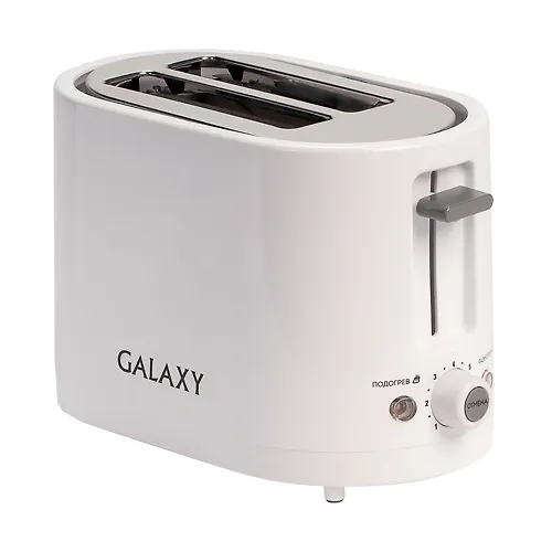 Toster Galaxy GL 2908 (6sht) moschnost 800 Vt, funktsiya razmorazhivaniya i podogreva, teploizolirovannyj_1