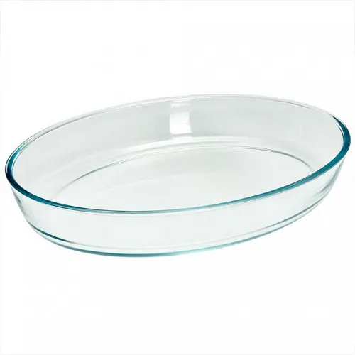 RK-0101 Ovalnaya forma dlya zapekaniya iz zharoprochnogo stekla 4,2l 