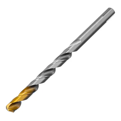 Sverlo spiralnoe po metallu 12 x 205 mm, R6M5, Golden Tip, udlinennoe// Denzel art.718265_1