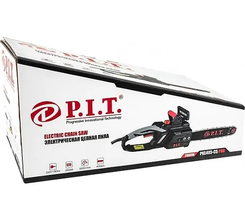 Pila tsepnaya elektricheskaya P.I.T. PKE405-C5 (2000Vt,405mm,ind.ur-nya masla,prorez.ruchka,pred.muf)_4