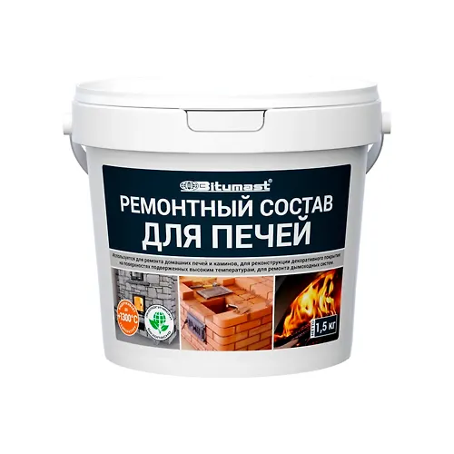 Remontnyj sostav dlya pechej BITUMAST (1,5kg / pe )_1