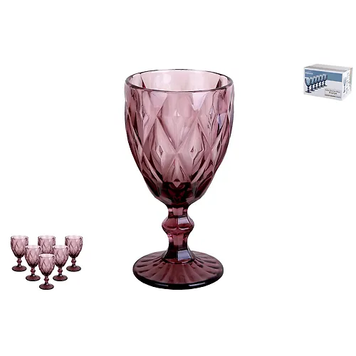 Nabor bokalov 1/6 350ml., Tebriz fioletovyj GB2604D1511LJ_2