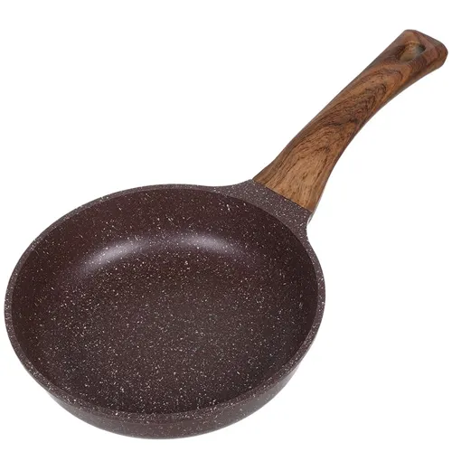 Skovoroda litoj alyuminij, 20 sm, antiprigarnoe pokrytie, Gurman, Coral, GM2001KR, induktsiya (473571)_1