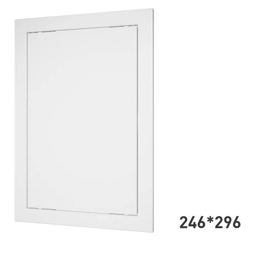 AD2530, Lyuk-dvertsa revizionnyj nazhimnoj 268h318 c flantsem 246h296_1
