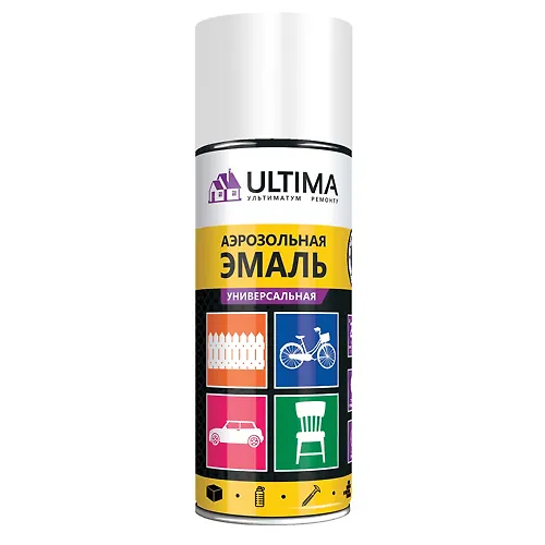 Kraska aerozolnaya BELYJ MATOVYJ RAL 9003 520 ml. 