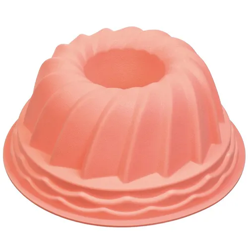 Forma dlya vypechki silikon, 23.5h10.5 sm, kruglaya, rozovaya, Daniks, Savory, Y4-4964 (396043)_1