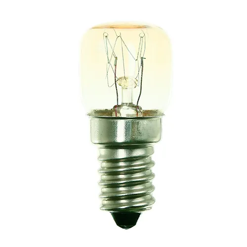 Lampa nakalivaniya dlya duhovok, 15Vt. Max.300 C. Karton. TM Uniel.IL-F22-CL-15/E14_1