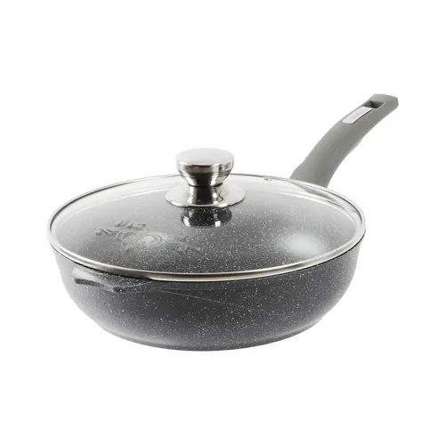 Sotejnik 26 sm s nesemnoj ruchkoj i steklyannoj kryshkoj AP Granit_1