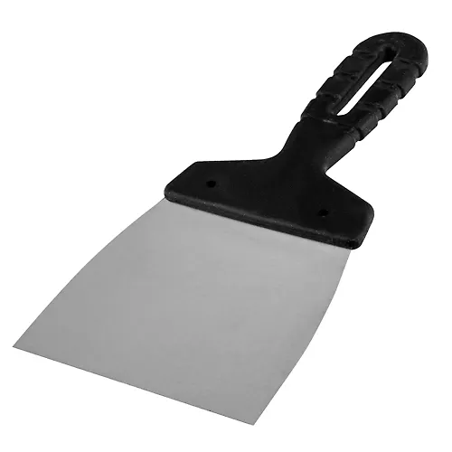 SHpatelnaya lopatka iz nerzhaveyuschej stali, 100 mm, plastmassovaya ruchka//Sparta art.85135_1