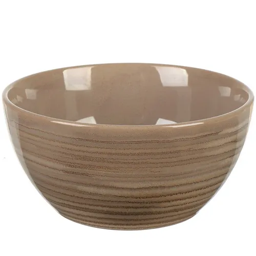 Salatnik keramika, kruglyj, 15h7 sm, 0.77 l, Verde, Daniks, ST1463, bezhevyj (414823)_1