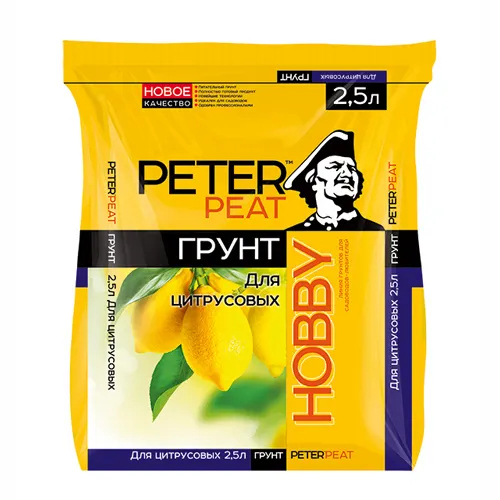 Grunt torfyanoj 2,5l Peter Peat dlya tsitrusovyh_1