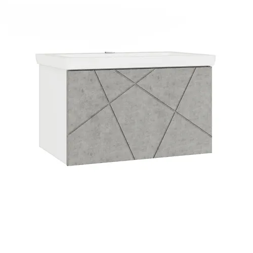 Tumba Vigo Geometry 600-0-1 podvesnaya beton (pod umyvalnik Somo- 60)_1