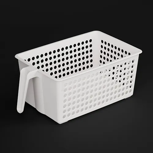 Korzina dlya hraneniya Elio Alternativa s ruchkoj, belyj, upakovka 12 sht, M8973_1