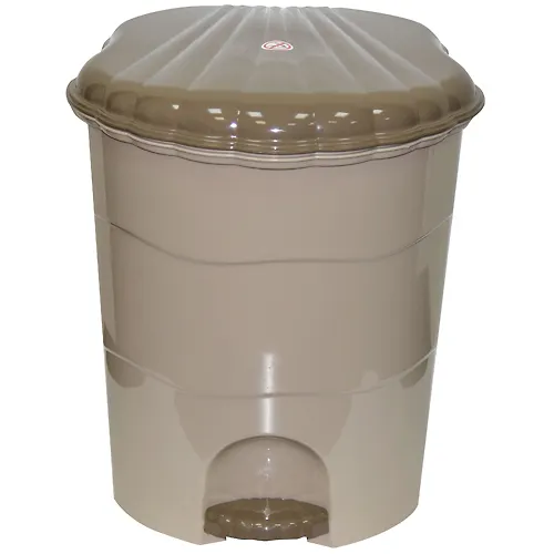 Vedro s pedalyu 18l (latte-kapuchino) 051820 