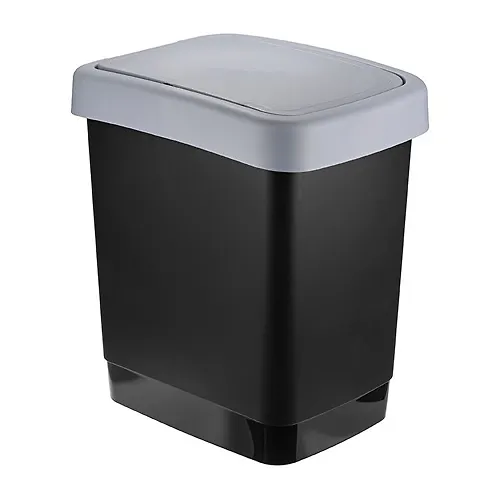 Kontejner dlya musora TVIN 18l Seryj M2479_1