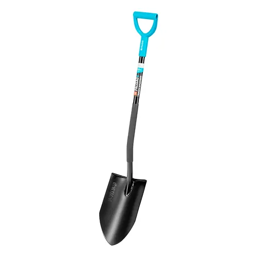 Lopata shtykovaya professionalnaya 220h360h1200 mm udlinennyj shtyk,tselnometal., LUXE/Palisad 61362_1