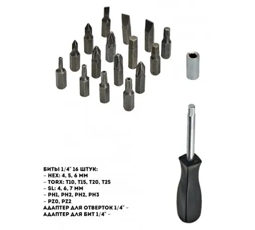 Nabor instrumentov v kejse Kuzmich Ekspert NIK-022/43, 43 predmeta_2