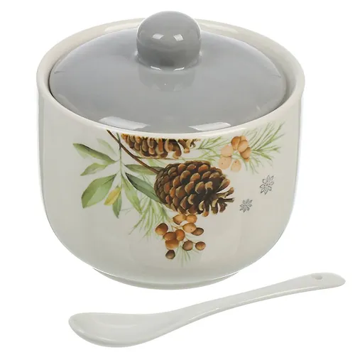 Saharnitsa 500 ml, dolomit, 11.2h11.2h11 sm, s lozhkoj, Daniks, Novogodnyaya fantaziya (478178)_1