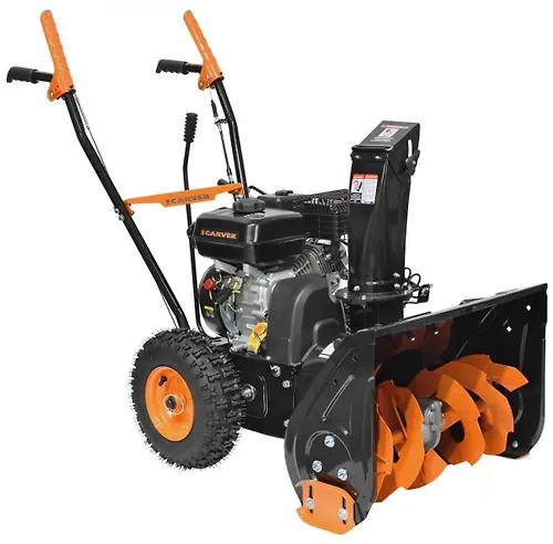 Snegouborochnik benzinovyj Carver STG 756 (7.0HP, 56x43, 5F/2R, kolesa 13