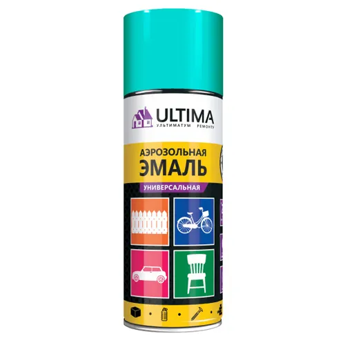 Kraska aerozolnaya BELYJ GLYANTSEVYJ RAL 9003 520 ml. 
