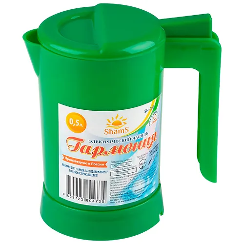 CHajnik Elektricheskij Garmoniya SH-002 (0,5l., 800 Vt., zelenyj) art.105480_1