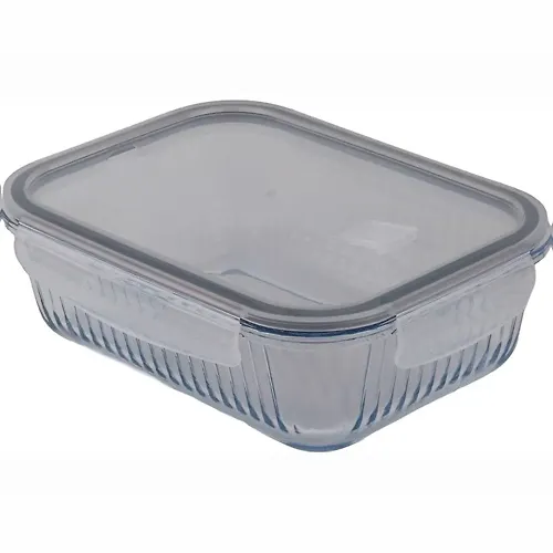 Kontejner 22,0*16,4sm, 1520ml, relefnyj, s plastikovoj kryshkoj s klapanom, tm Katyusha, Art.146352_1