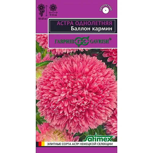 Astra Ballon karmin, odnoletnyaya (gustomahrovaya) 0,05 g seriya Eksklyuziv N22 