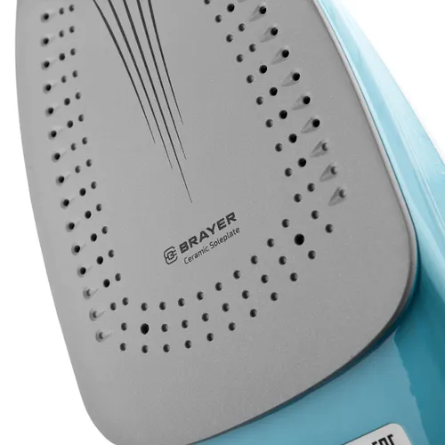 Utyug BRAYER 4000BR 2600Vt, keram.podoshva, avtootkl, par 140g/m, LED, antikaplya, cprej_4