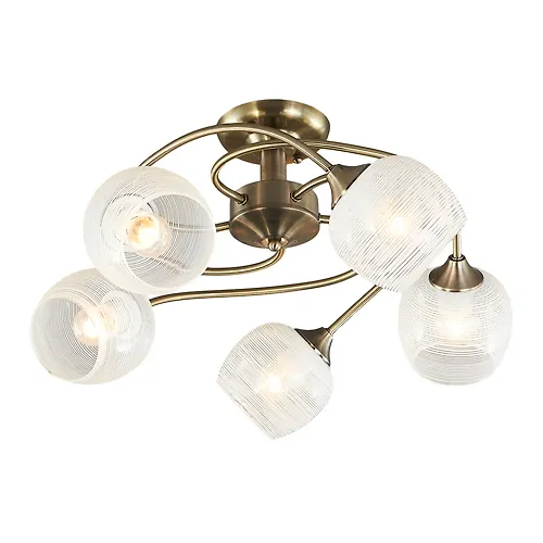 ESCADA Potolochnyj svetilnik Escada 1178/5P E27*60W Antique brass_1