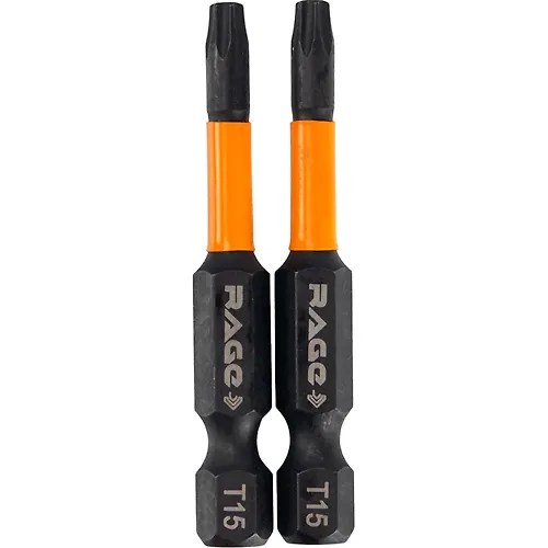 554146 Nabor bit torsionnyh TORX T15 S2 h 50 mm 2sht. RAGE by VIRA_1